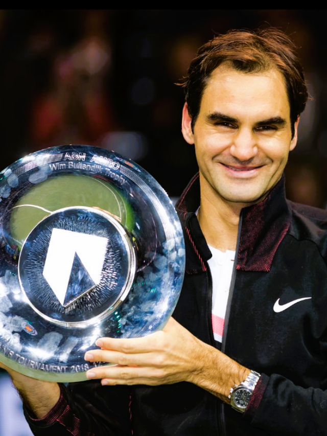 Legend Tennis player Roger Federer announces retirement.